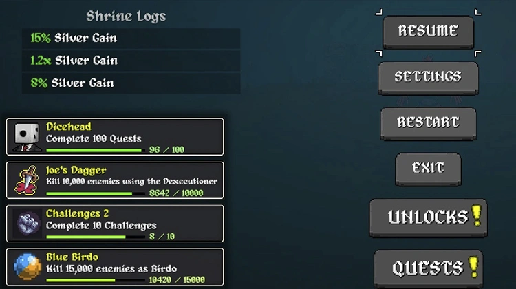 In-Game Achievements and Unlocks