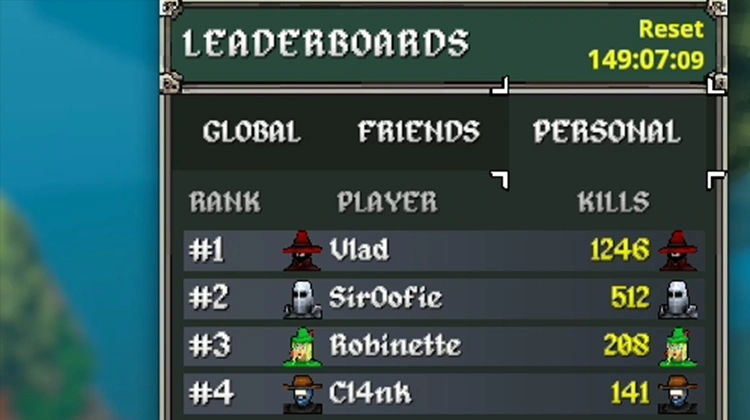 Personal Leaderboard mod