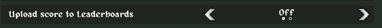 upload score to leaderboards